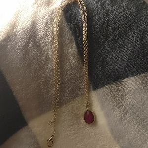 A gem necklace